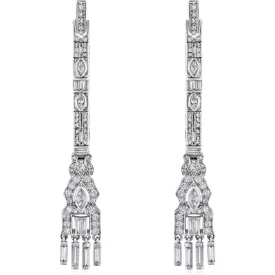 Mindi Mond Art Deco Chandelier Earrings
