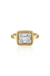 MINDI MOND CLARITY CUBE DIAMOND RING