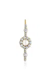 Mindi Mond New York 18k Yellow Gold Pearl Diamond Single Earring