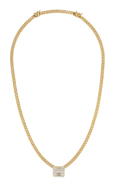 Mindi Mond New York Clarity 18k White Gold Diamond Necklace