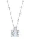 Mindi Mond New York Clarity Mega 18k White Gold Diamond Necklace