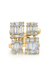 Mindi Mond New York Clarity Quad 18k Yellow Gold Diamond Ring
