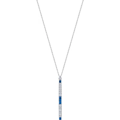 Mindi Mond Reconceived Diamond & Sapphire Pendant Necklace