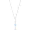 Mindi Mond Reconceived Diamond & Sapphire Pendant Necklace In Platinum/diamond/sapphire