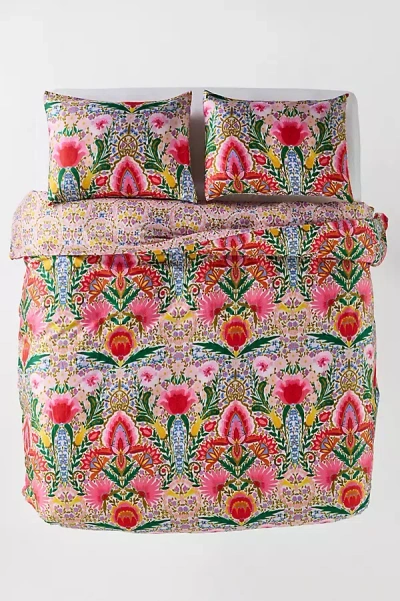 Mindthegap Cotton Sateen Printed Duvetu200b Cover In Multi