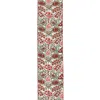 Mindthegap Green / White / Red Heirloom Table Runner By Minthegap In Multi