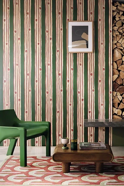 Mindthegap Minuano Wallpaper In Green