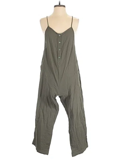 Pre-owned Mindy Mae's Market Jumpsuit In Green