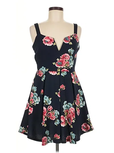 Pre-owned Mine Casual Dress In Black