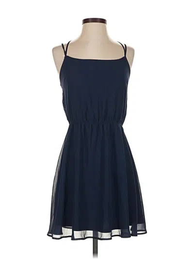 Pre-owned Mine Casual Dress In Blue