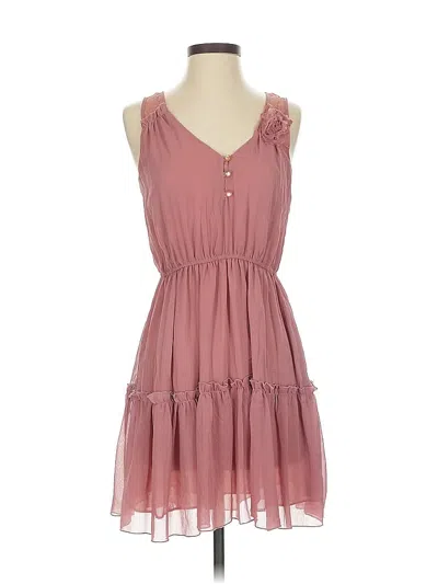 Pre-owned Mine Casual Dress In Pink