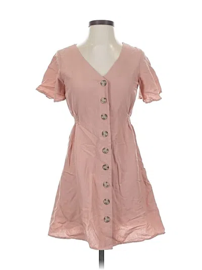 Pre-owned Mine Casual Dress In Pink