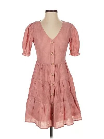 Pre-owned Mine Casual Dress In Pink