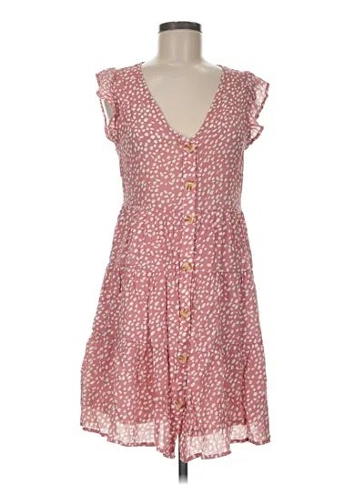 Pre-owned Mine Casual Dress In Pink