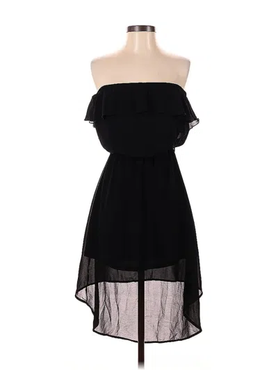 Pre-owned Mine Cocktail Dress In Black
