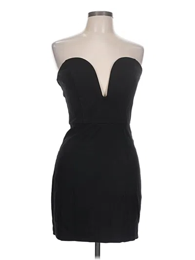 Pre-owned Mine Cocktail Dress In Black