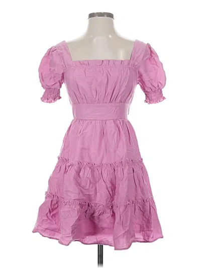 Pre-owned Mine Cocktail Dress In Pink