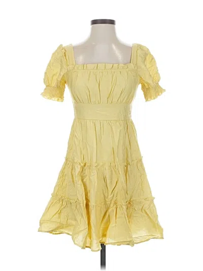 Pre-owned Mine Cocktail Dress In Yellow