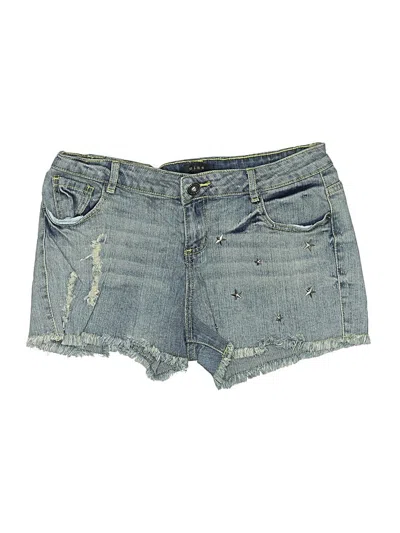 Pre-owned Mine Denim Shorts In Blue