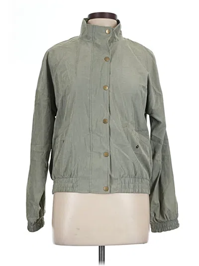 Pre-owned Mine Jacket In Green