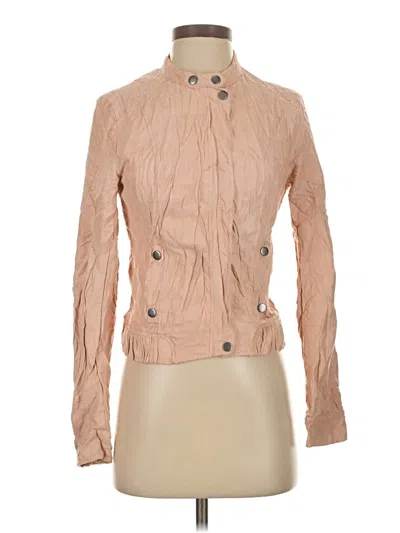Pre-owned Mine Jacket In Tan