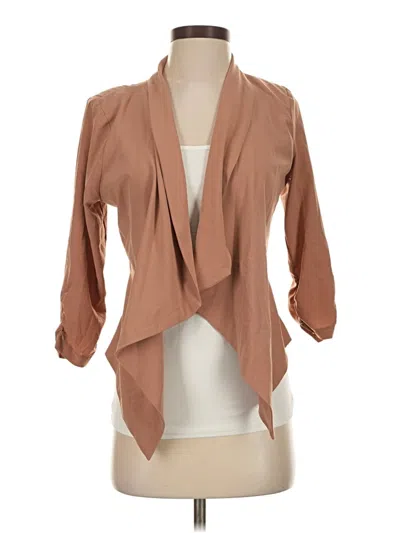 Pre-owned Mine Kimono In Brown