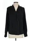 Mine Long Sleeve Blouse In Black