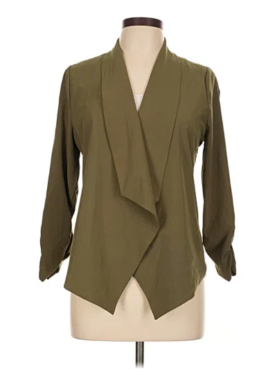 Pre-owned Mine Long Sleeve Blouse In Green