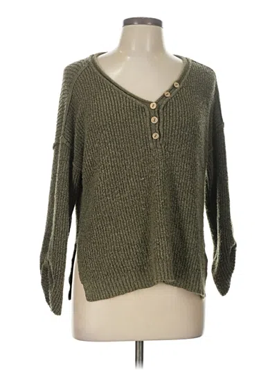 Pre-owned Mine Pullover Sweater In Green