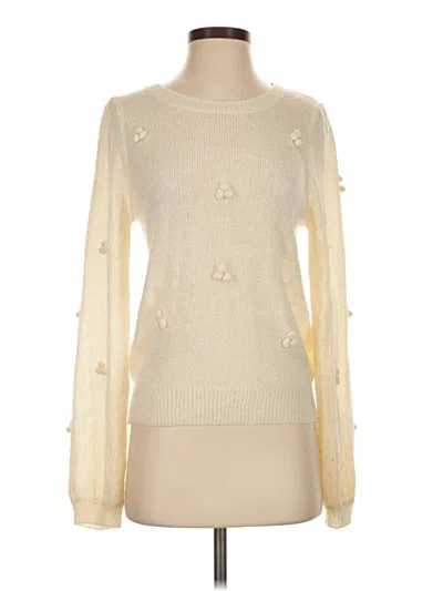 Pre-owned Mine Pullover Sweater In Ivory
