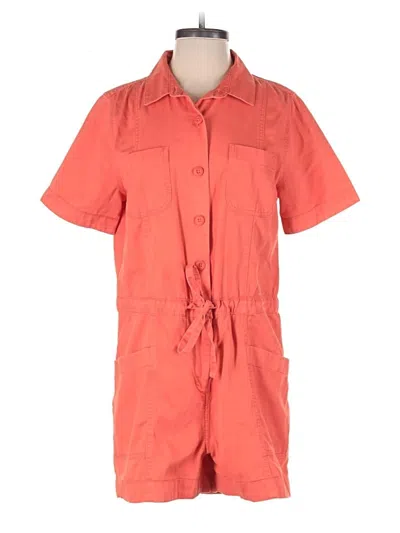 Pre-owned Mine Romper In Orange