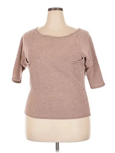 Pre-owned Mine Short Sleeve T-shirt In Brown