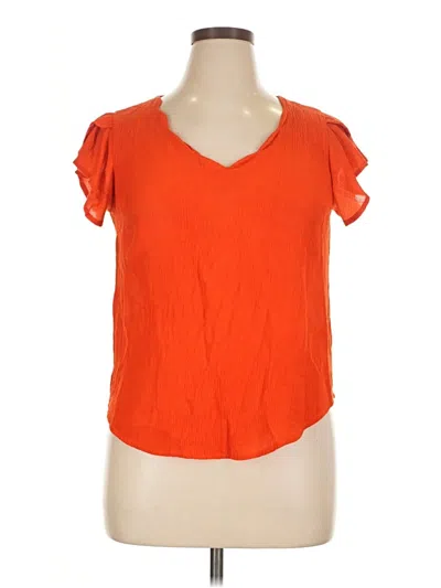 Pre-owned Mine Short Sleeve T-shirt In Orange
