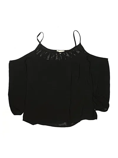 Pre-owned Mine Kids' Sleeveless Blouse In Black