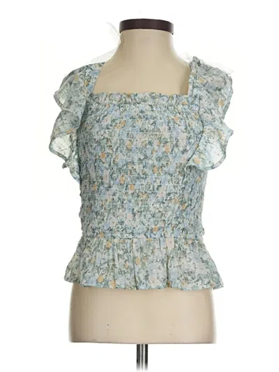 Pre-owned Mine Sleeveless Blouse In Blue