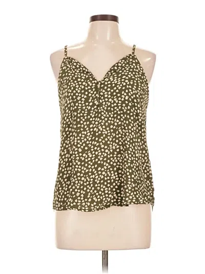 Pre-owned Mine Sleeveless Blouse In Green