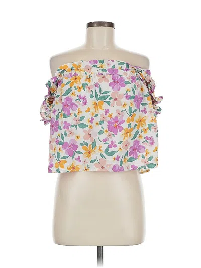 Pre-owned Mine Sleeveless Blouse In Pink