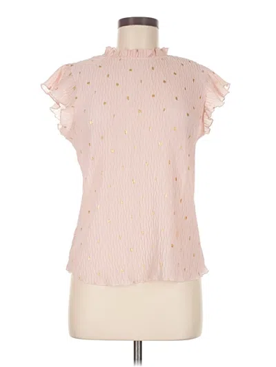 Pre-owned Mine Sleeveless Blouse In Pink