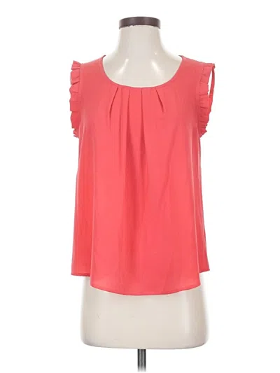 Pre-owned Mine Sleeveless Blouse In Pink