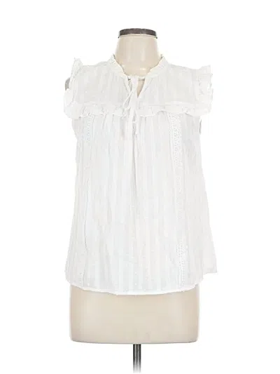Pre-owned Mine Sleeveless T-shirt In White