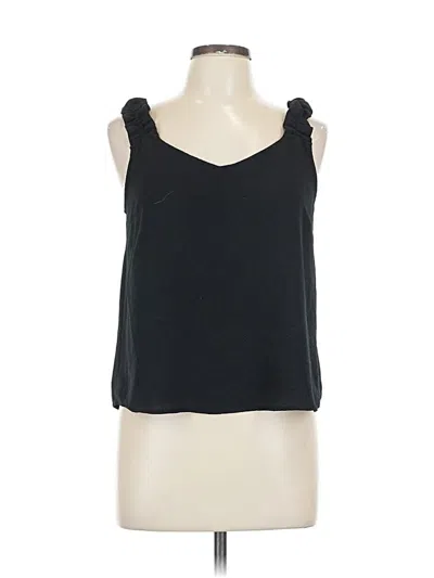 Pre-owned Mine Sleeveless Top Black Sweetheart Neckline Tops
