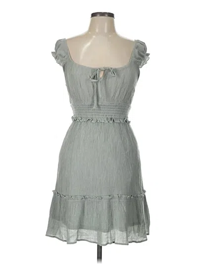Pre-owned Mine Sleeveless Top Gray Sweetheart Neckline Tops