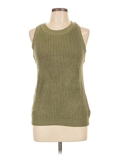 Pre-owned Mine Sweater Vest In Green