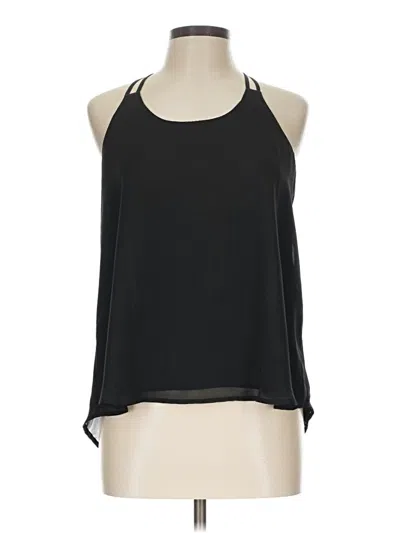 Pre-owned Mine Tank Top Black Halter Neckline Tops