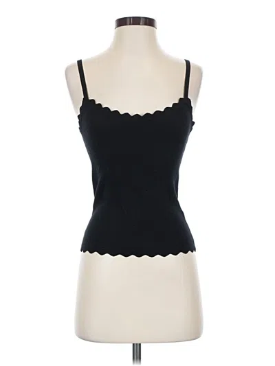 Pre-owned Mine Tank Top Black Sweetheart Neckline Tops