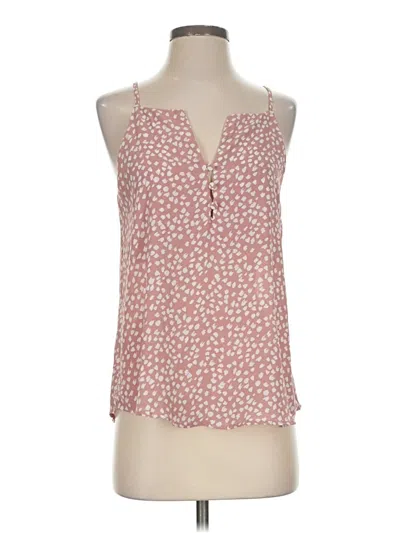 Pre-owned Mine Tank Top Pink Halter Neckline Tops