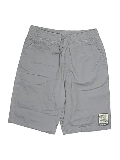 Pre-owned Minecraft Kids' Athletic Shorts In Gray