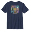 Minecraft Boy's  Character Boxes  Graphic T-shirt