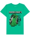 Minecraft Boys 5-20 Short Fuse Short-sleeve T-shirt In Green