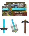 Minecraft Click And Switch Sword And Pickaxe Role Play 2-in-1 Weapon Toy In Multi Color